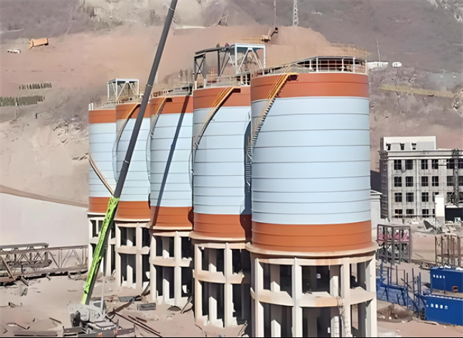 卢氏高架钢板仓